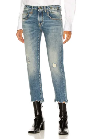 R13 Boy Straight in - Denim-Medium. Size 29 (also in 30).