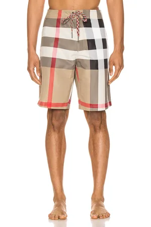 Burberry Breton Short in - Neutral,Plaid. Size S (also in M).