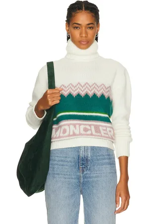 Moncler Turtleneck Sweater in - White. Size L (also in M, S).