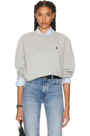 Ralph Lauren Fleece Sweatshirt in - Grey. Size XL (also in XXL).