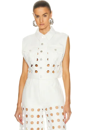 Alaïa Vest in - White. Size 34 (also in 38).