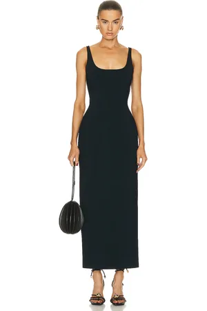 Bottega Veneta Compact Viscose Long Dress in - . Size M (also in ).