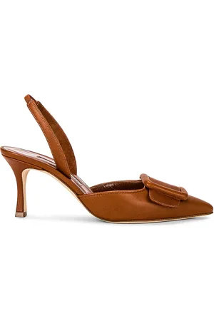 Manolo Blahnik Maysli 70 Nappa Slingback in - . Size 35 (also in 35.5, 36, 37, 41).