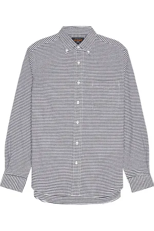 Beams B.D Gingham Check Oxford in - . Size S (also in ).