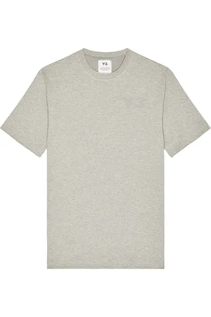 Y-3 Chest Logo Short Sleeve Tee in - Grey. Size S (also in ).