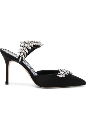 Manolo Blahnik Satin Lurum 90 Heels in - . Size 35 (also in 35.5, 36, 37.5, 38, 38.5, 39.5, 40).