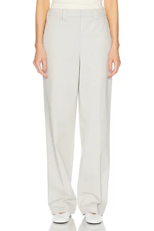 GRLFRND Slouchy Chino Pant in - Grey. Size M (also in XS).