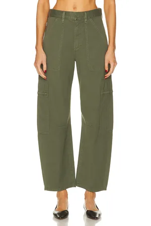 Citizens of Humanity Marcelle Low Slung Cargo in - Olive. Size 25 (also in 24, 26, 27, 28, 29, 30, 31, 32, 33, 34).