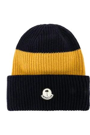 Moncler X Palm Angels Beanie in - Yellow. Size all.