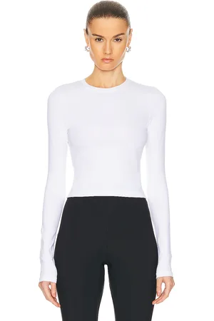 WARDROBE.NYC Opaque Long Sleeve Tee in - . Size L (also in M, S, XL, XXS).