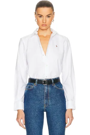 Ralph Lauren Oxford Long Sleeve Button Up Shirt in - . Size 0 (also in 2, 6).