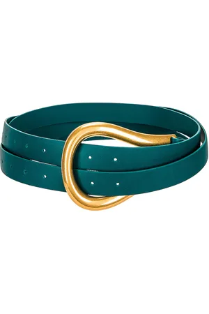 Bottega Veneta Leather Belt in - Green. Size L (also in M, S).