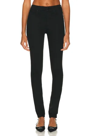 Mother High Waisted Looker Skimp in - Black. Size 31 (also in 32).