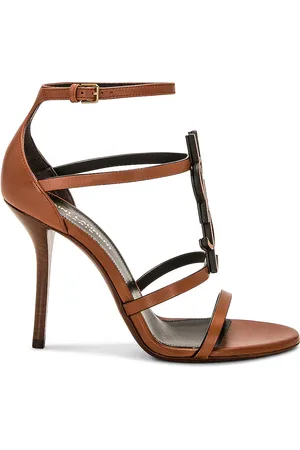 Saint Laurent Cassandra Heels in - Cognac. Size 35 (also in 35.5, 36, 36.5, 37, 38, 38.5, 40).