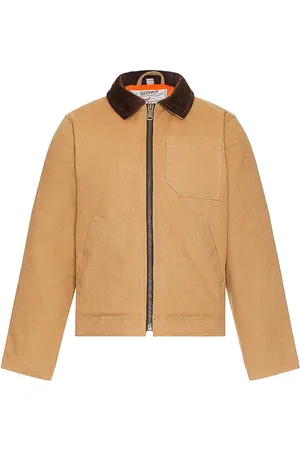 Schott NYC Union Canvas Down Filled Jacket in - Brown. Size XL/1X (also in ).