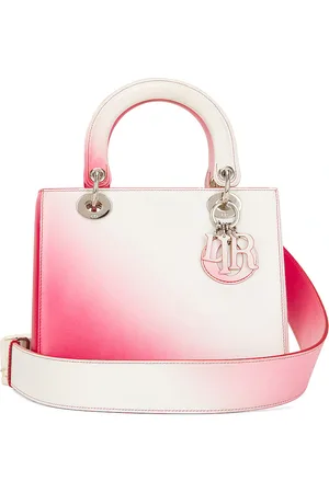 Dior Lady Handbag in - Red. Size all.