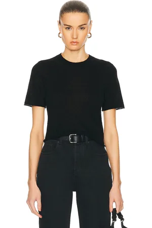 Guest In Residence Featherweight Crop Tee in - . Size XL (also in XS).