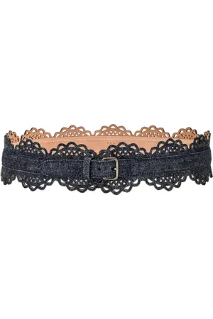 Alaïa Bustier Belt in - Denim-Dark. Size 65 (also in 70).
