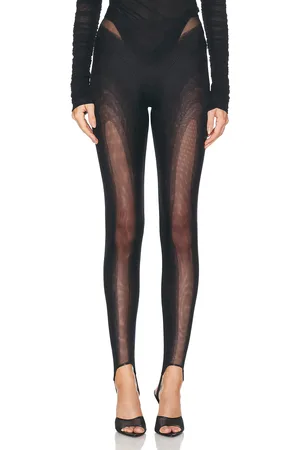 MUGLER Stretch Illusion Skinny Leg Pant in - . Size 36 (also in ).