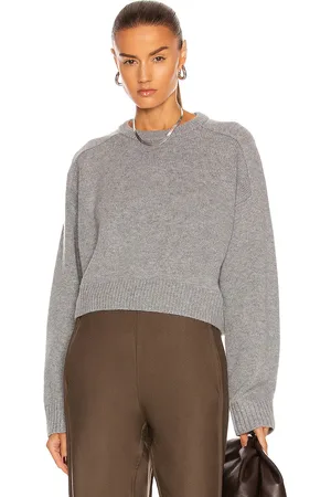 Loulou de Saison Bruzzi Sweater in - Grey. Size L (also in M).