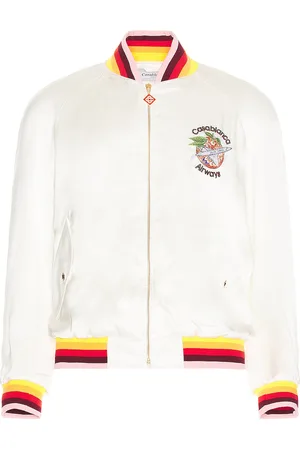 Casablanca Souvenir Jacket in - Ivory. Size L (also in M, XL/1X).