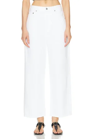 Citizens of Humanity Pina Low Rise Baggy Crop in - White. Size 29 (also in 33).