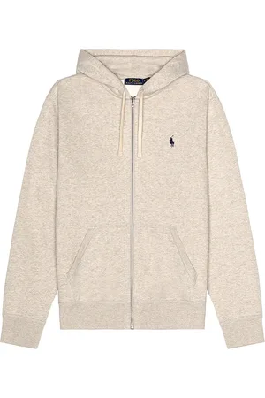 Ralph Lauren Fleece Full-Zip Hoodie in - Grey. Size L (also in M, S, XL/1X).