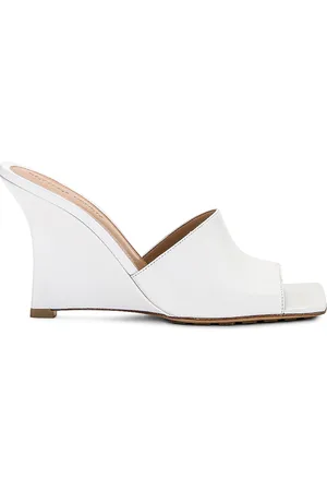 Bottega Veneta Stretch Mule Wedge in - White. Size 37 (also in ).