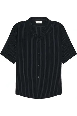 Saint Laurent Chemise Polo Col Requin in - Navy. Size 41 (also in ).