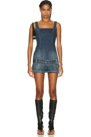 EB DENIM Firefly Dress in - Denim-Medium. Size XL (also in ).