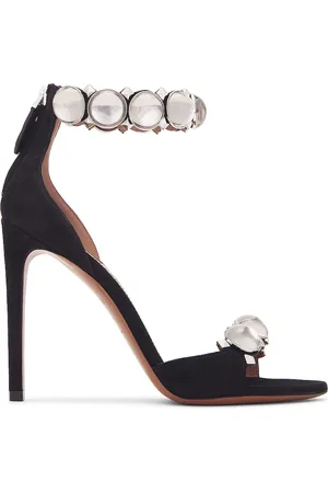 Alaïa La Bombe 110 Sandals in - Black. Size 37.5 (also in 38).