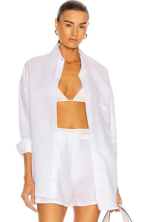 AEXAE Linen Woven Shirt in - . Size XL (also in L, M).