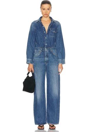 Citizens of Humanity Maisie Jumpsuit in - Denim-Medium. Size 6 (also in ).