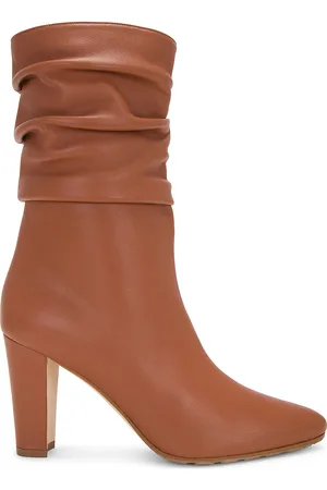 Manolo Blahnik Calasso 90 Nappa Boot in - Brown. Size 41 (also in ).