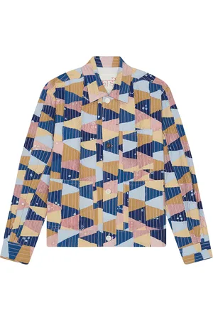 Kardo Bodhi Jacket in - Blue. Size L (also in S, XL/1X).