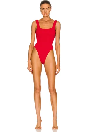 Hunza G Square Neck Swimsuit in - . Size all.