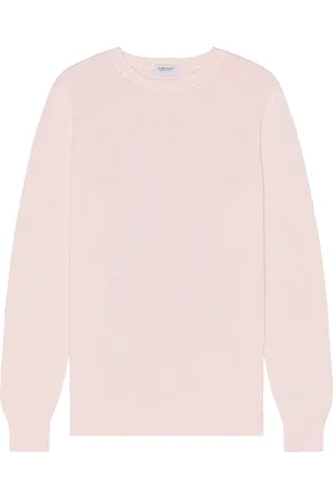 Ghiaia Cashmere Cotton Sweater in - Pink. Size S (also in XL/1X).