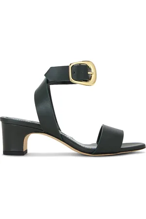 Manolo Blahnik Brutas 50 Leather Sandal in - . Size 41 (also in ).