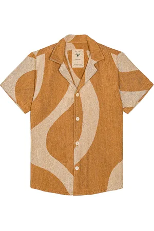 Oas Shirt in - Tan. Size S (also in ).