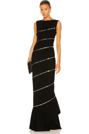 Alaïa Edition Zip Asymmetric Body Sculpting Dress in - Black. Size 42 (also in ).