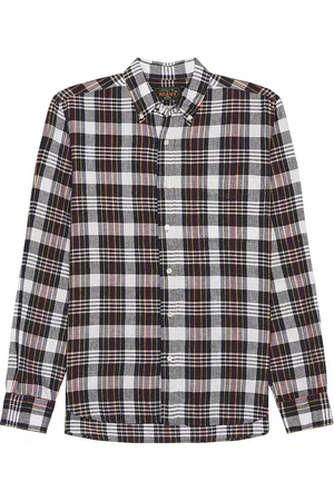Beams Indian Madras Shirt in - Black. Size S (also in ).