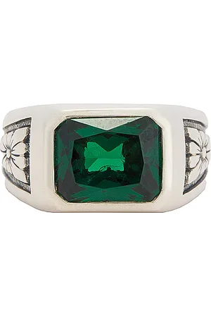 Maple Midnight Ring Slim in - Green. Size 10 (also in ).