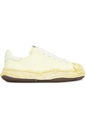 Maison Mihara Yasuhiro Blakey Original Sole Canvas Garment Dye Low Top Sneakers in - . Size 42 (also in 43).