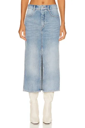 Isabel Marant Julicia Skirt in - Denim-Light. Size 40 (also in ).