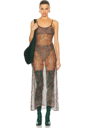 Etro Maxi Dress in - Orange. Size 40 (also in 42).