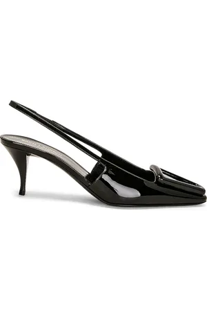Saint Laurent 24 Slingback Pump in - Black. Size 36 (also in 37, 39).