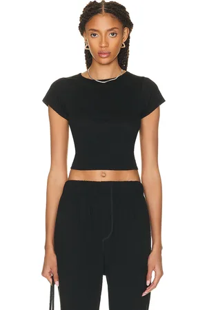 ÉTERNE Short Sleeve Baby Tee in - . Size M (also in S, XL, XS).