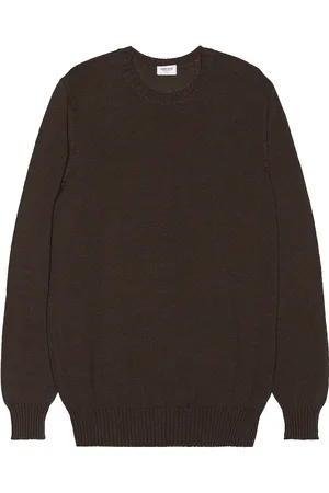 Ghiaia Cashmere Cotton Crewneck in - Army. Size S (also in ).