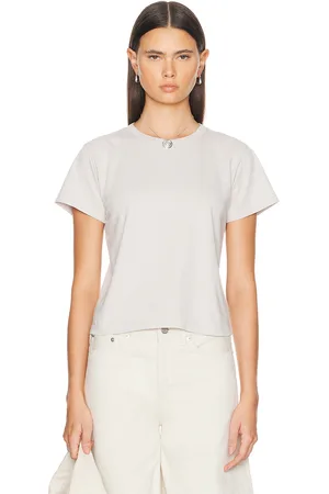 Leset Margo Tee in - Cream. Size XL (also in ).