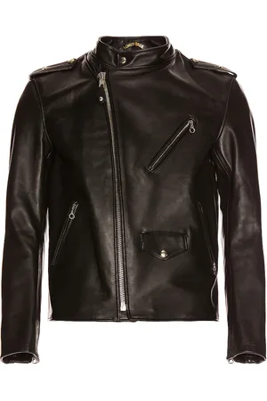 Schott NYC Cafecto Steerhide Hybrid Cafe Racer in - . Size 36 (also in 38, 44, 46).